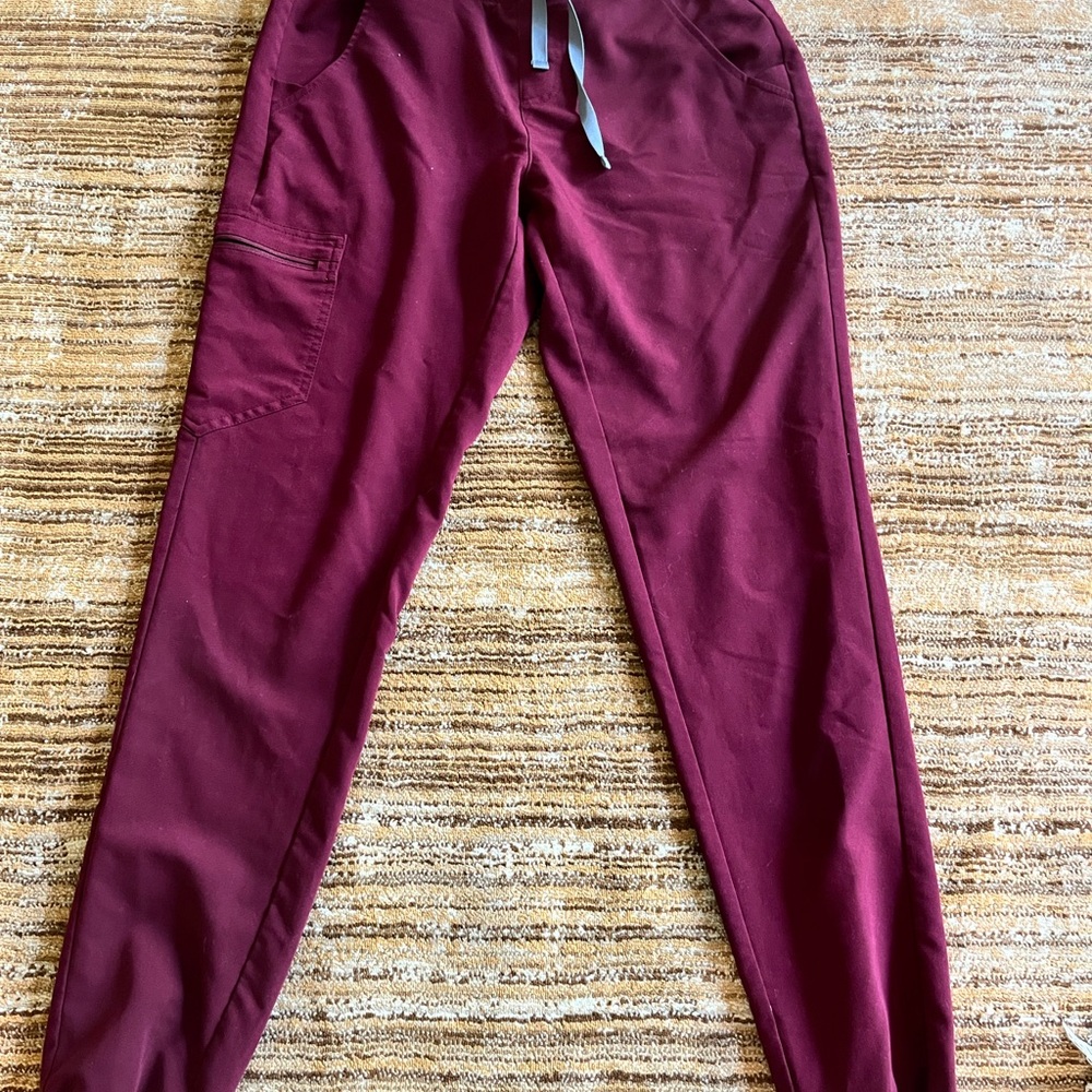 Maroon Figs ST Regular Waist